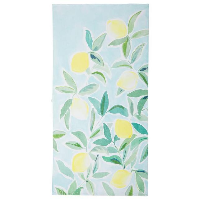 Rebecca Atwood Lemon Beach Towel, 32x64"