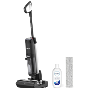 Tineco Floor ONE S7 FlashDry Smart Cordless Wet Dry Vacuum Cleaner, Long Runtime, Great for Sticky Messes, Self-Cleaning, 158℉Hot Air FlashDrying, Dual-Sided Edge Cleaning, Extended Battery Lifespan