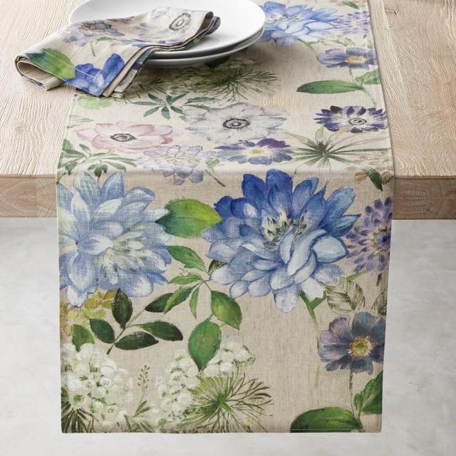 La Vie en Bleu Table Runner