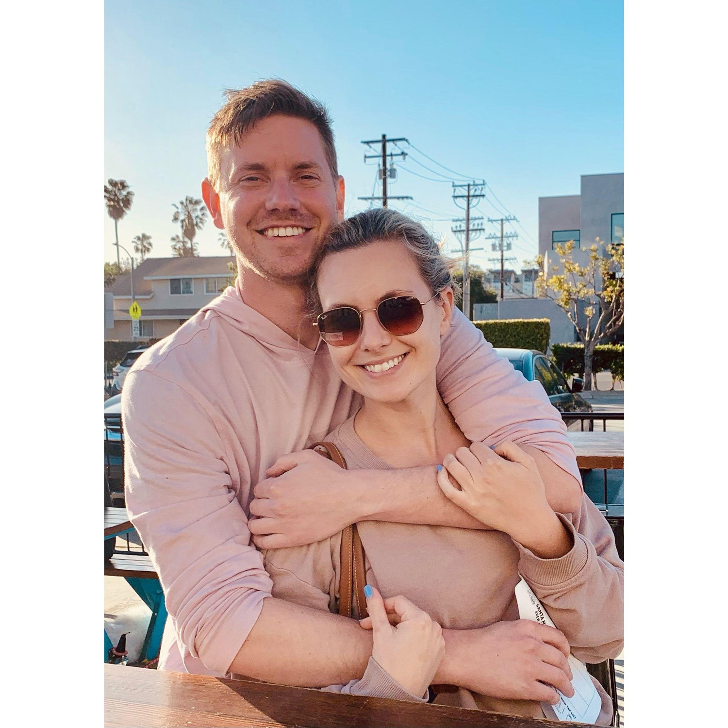 Our very first photo together