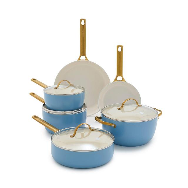 GreenPan Reserve Healthy Ceramic Nonstick Cookware, Set of 10