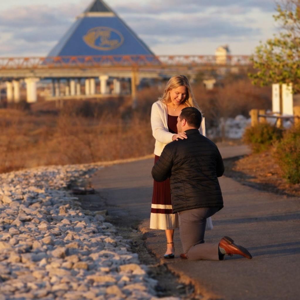 Jan 10 proposed on the river!