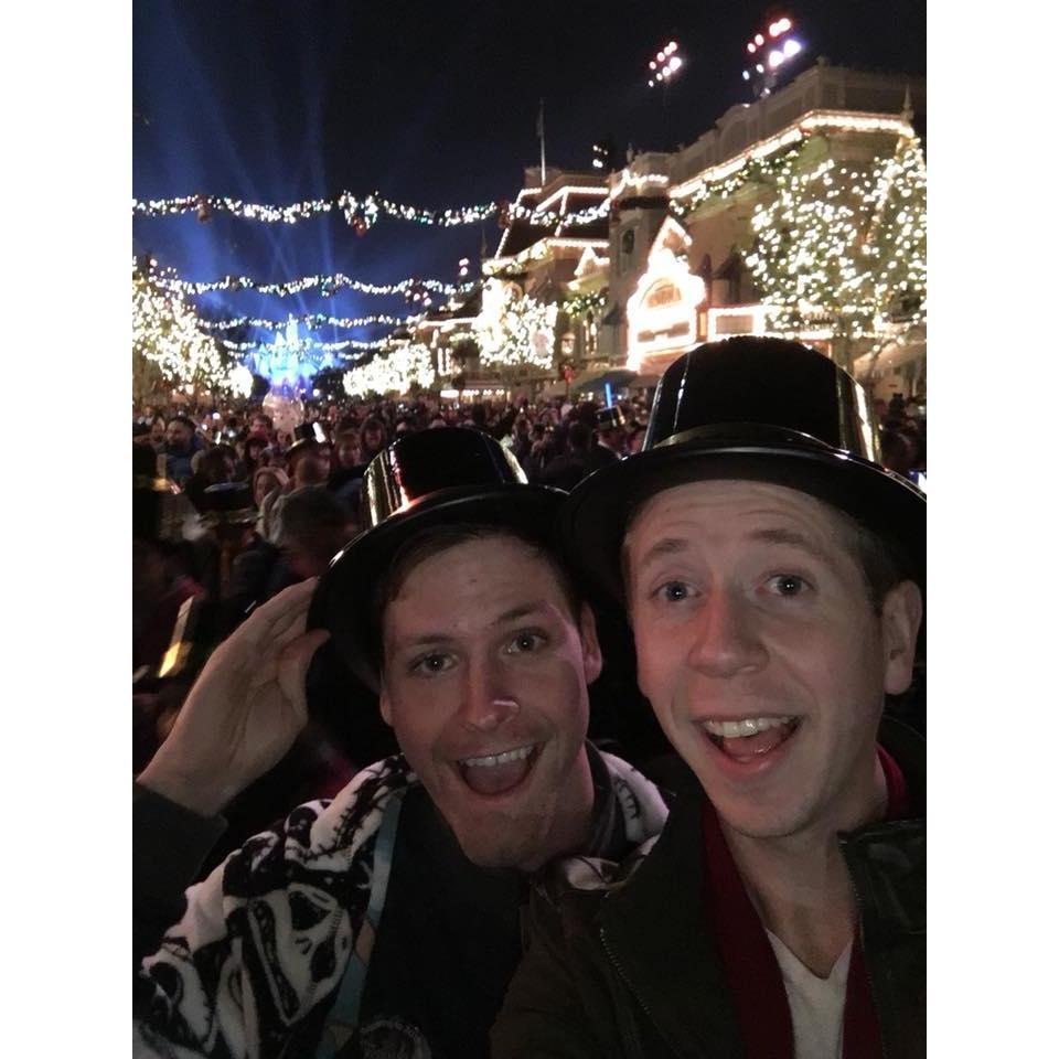 This was our first New Year's Eve spent together! No better way to ring in the new year than at Disneyland!