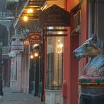 Royal Street Antique Shopping