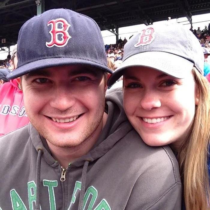 Red Sox Game...one of our first dates!
