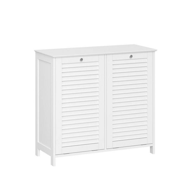 Ellsworth Double Tilt-Out Laundry Hamper White - RiverRidge Home