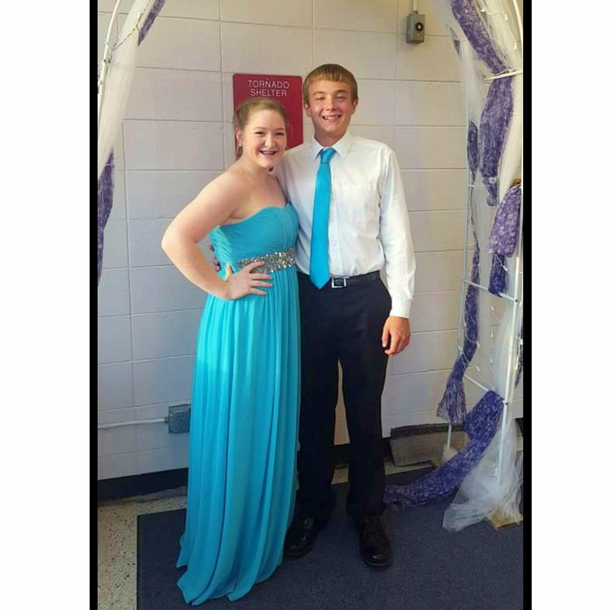 Junior year homecoming court!