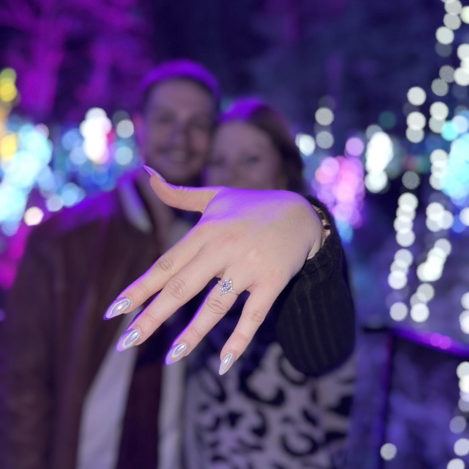 The night we got engaged! 1.1.26