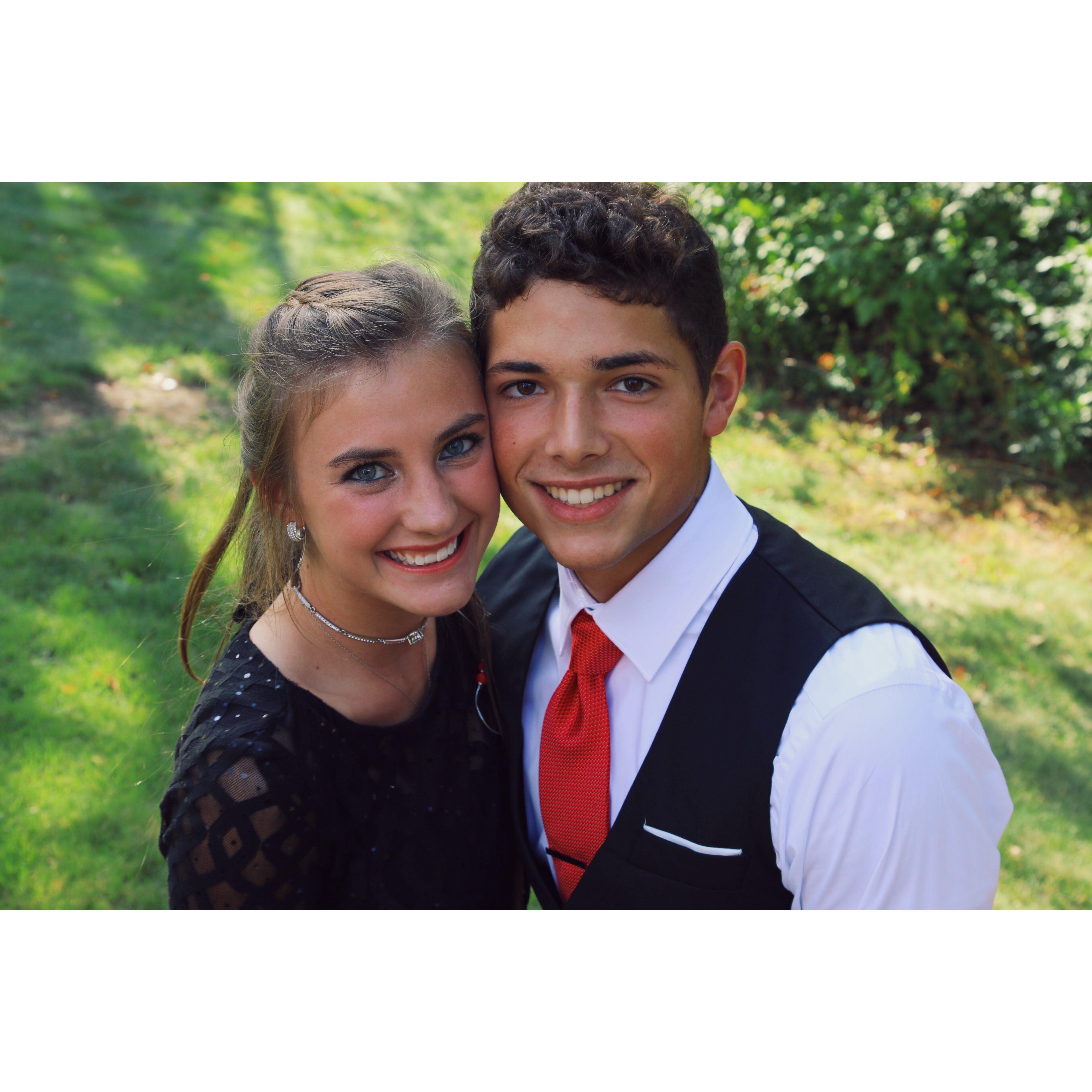 Senior year homecoming dance
2017