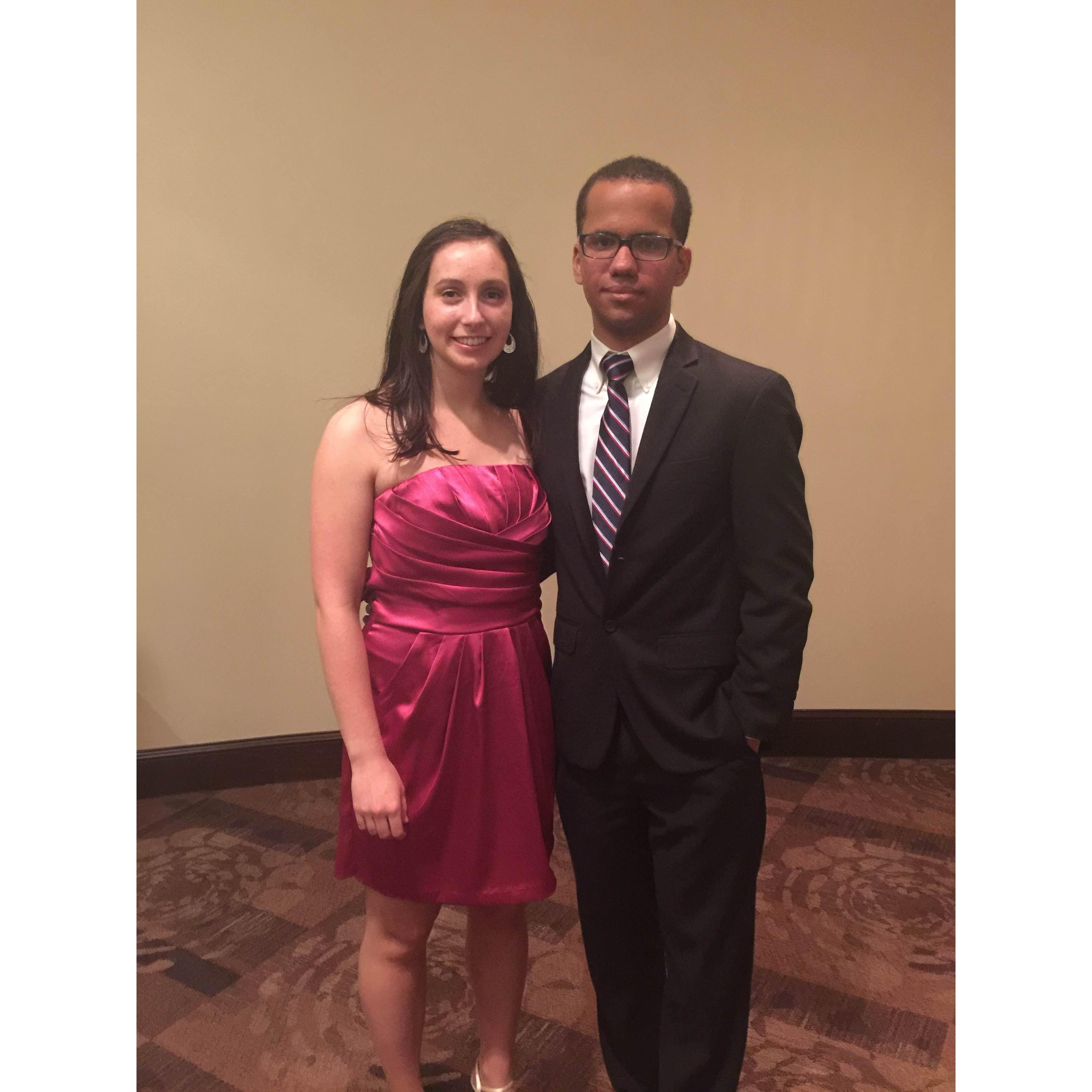 March 2015: Freshman year formal