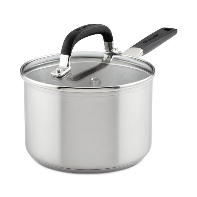KitchenAid Stainless Steel 2-Qt. Saucepan & Lid