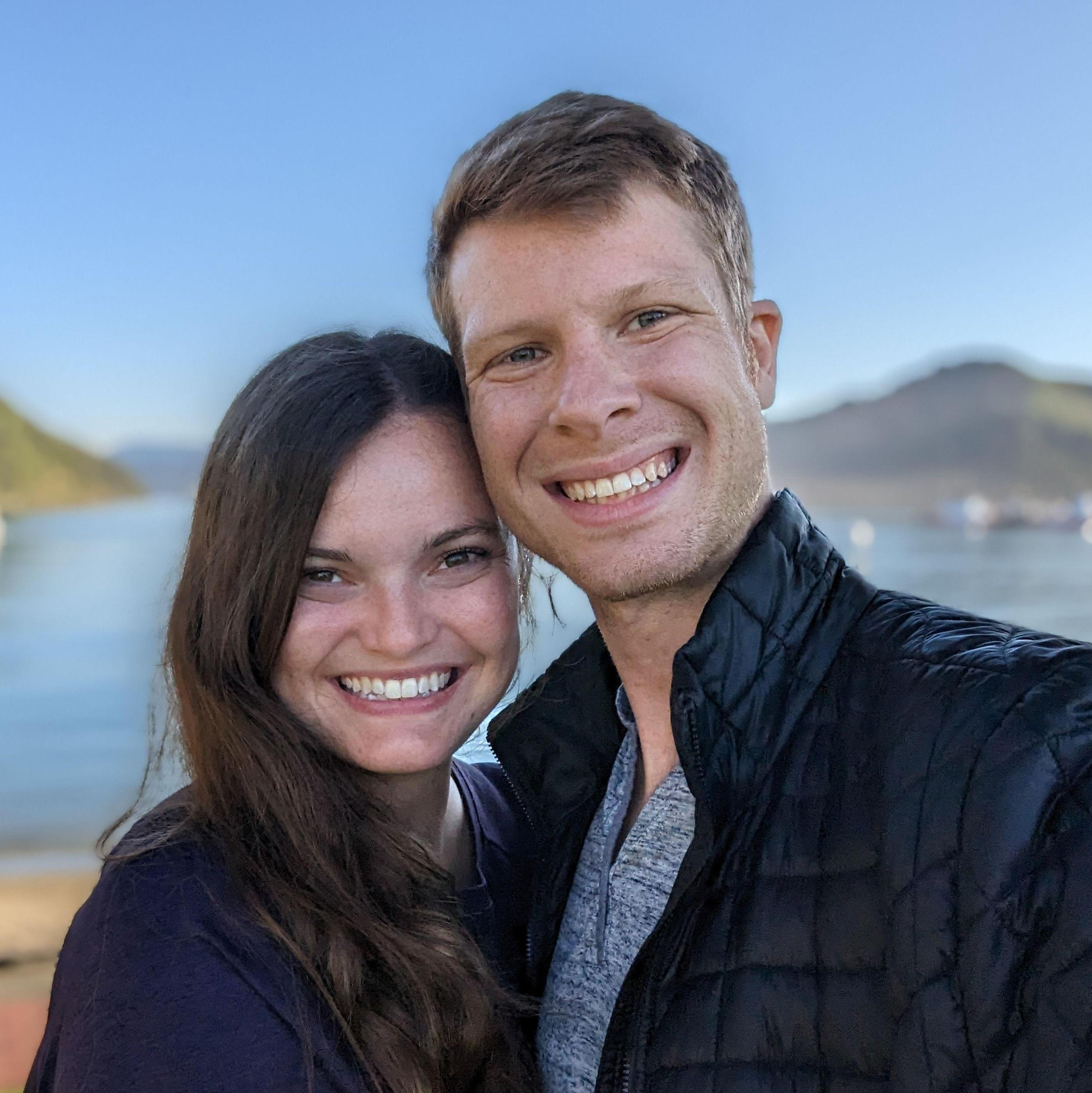 Matt joined Ash in New Zealand for a 3- week adventure. This was snapped in Picton, NZ. This was Ashleigh's favorite town that she spent time in while living in NZ.