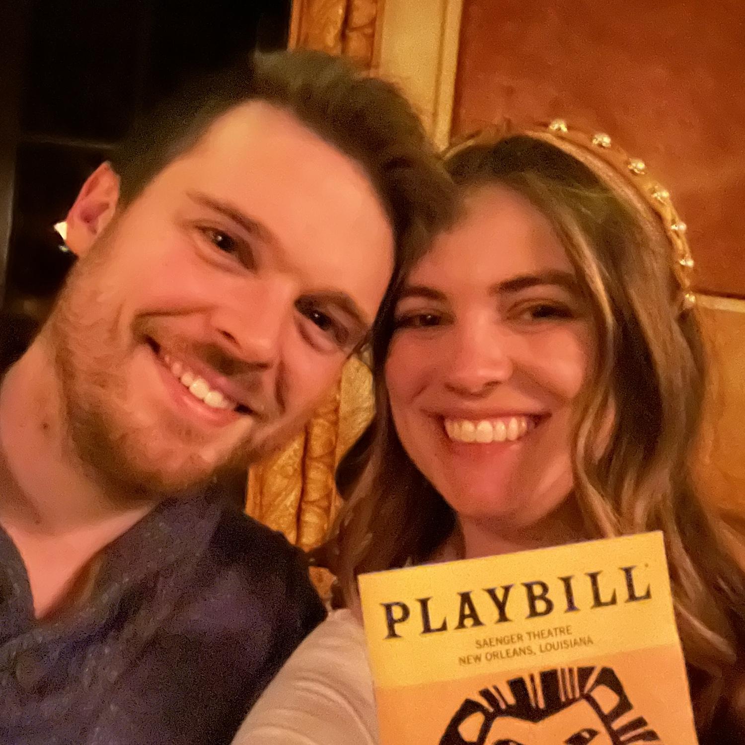 Our first show that started the now monthly date night