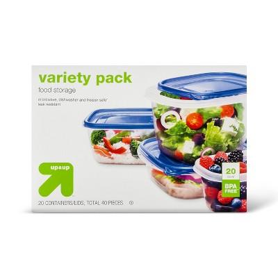 Snap And Store Variety Pack Food Storage Container - 20ct/32oz - Up&#38;Up&#8482;