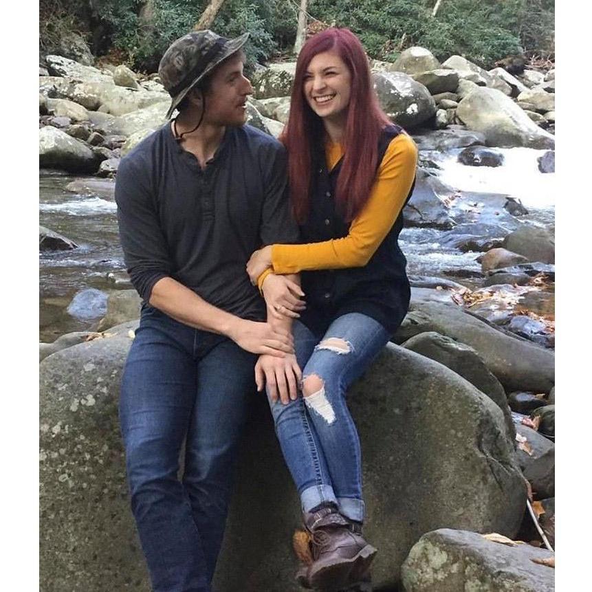 This was a month before our 1-year anniversary in one of our favorite places, Tennessee! Aaaand back to red hair.
