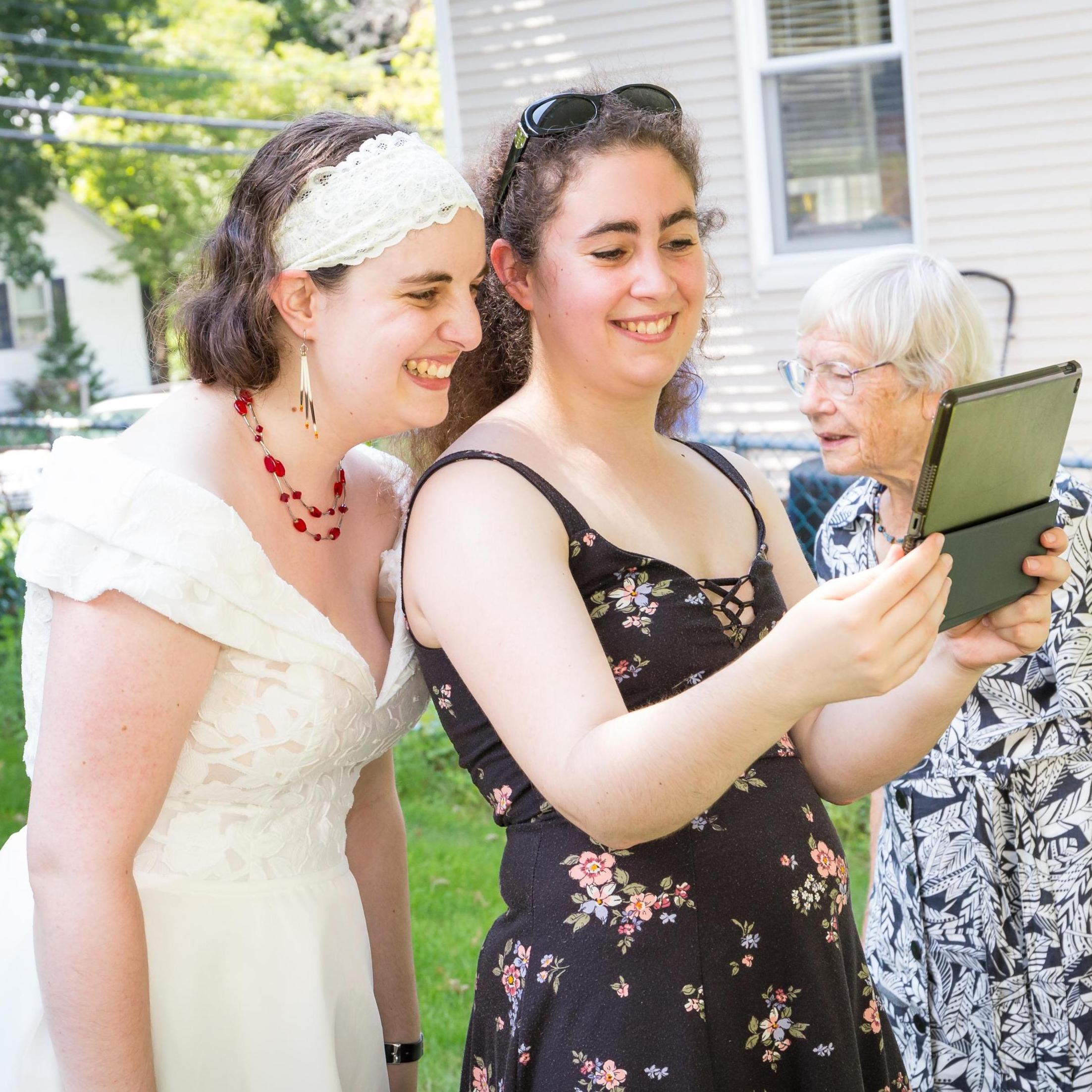 Extension of the Bride's side via Zoom