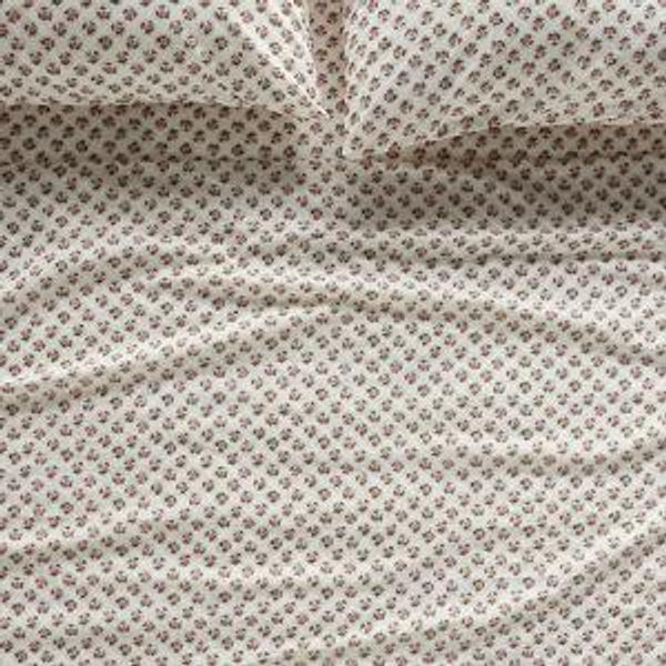 Organic Cotton Percale Printed Sheet Set