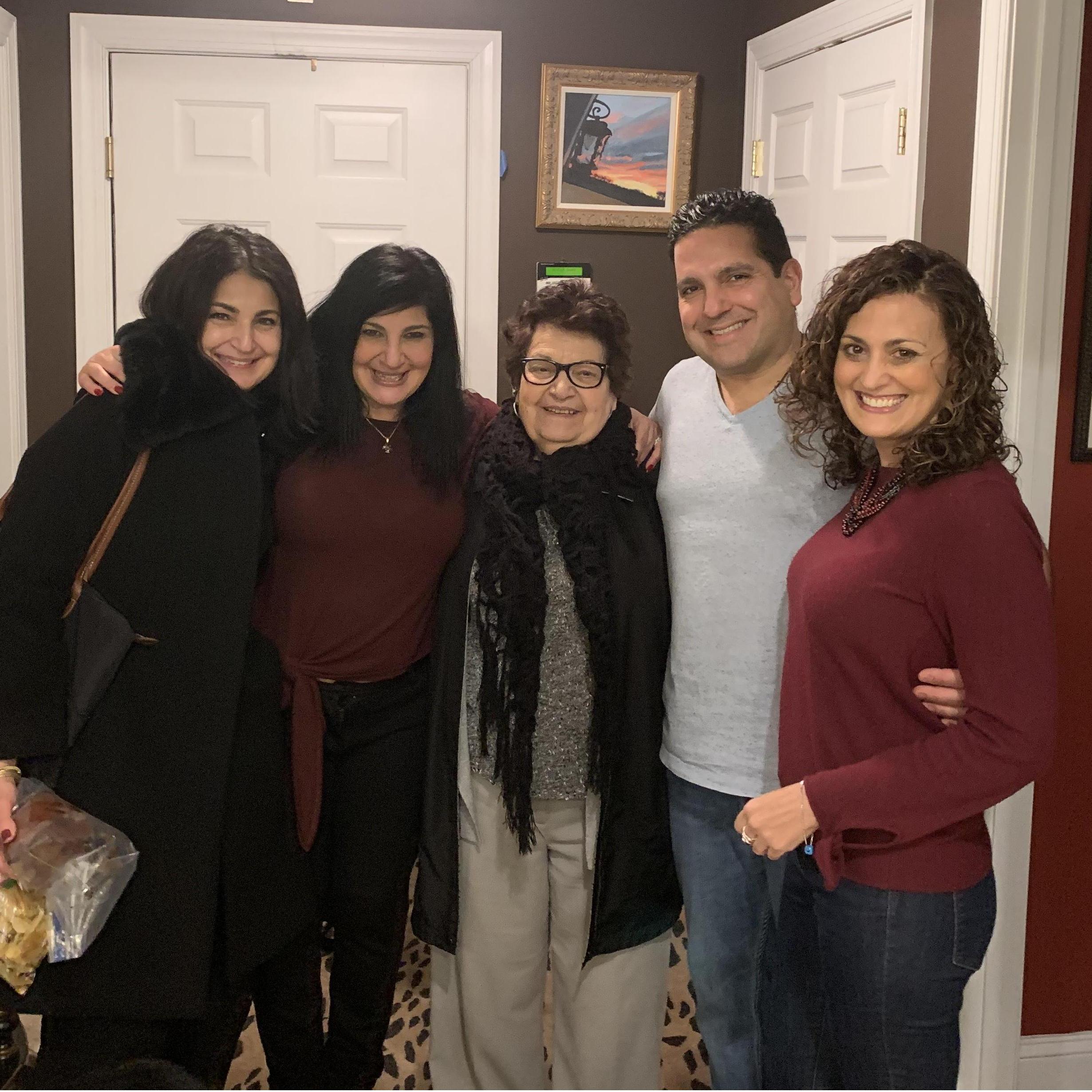 The first meeting of the families, March 2020, Kingsville, Maryland.
