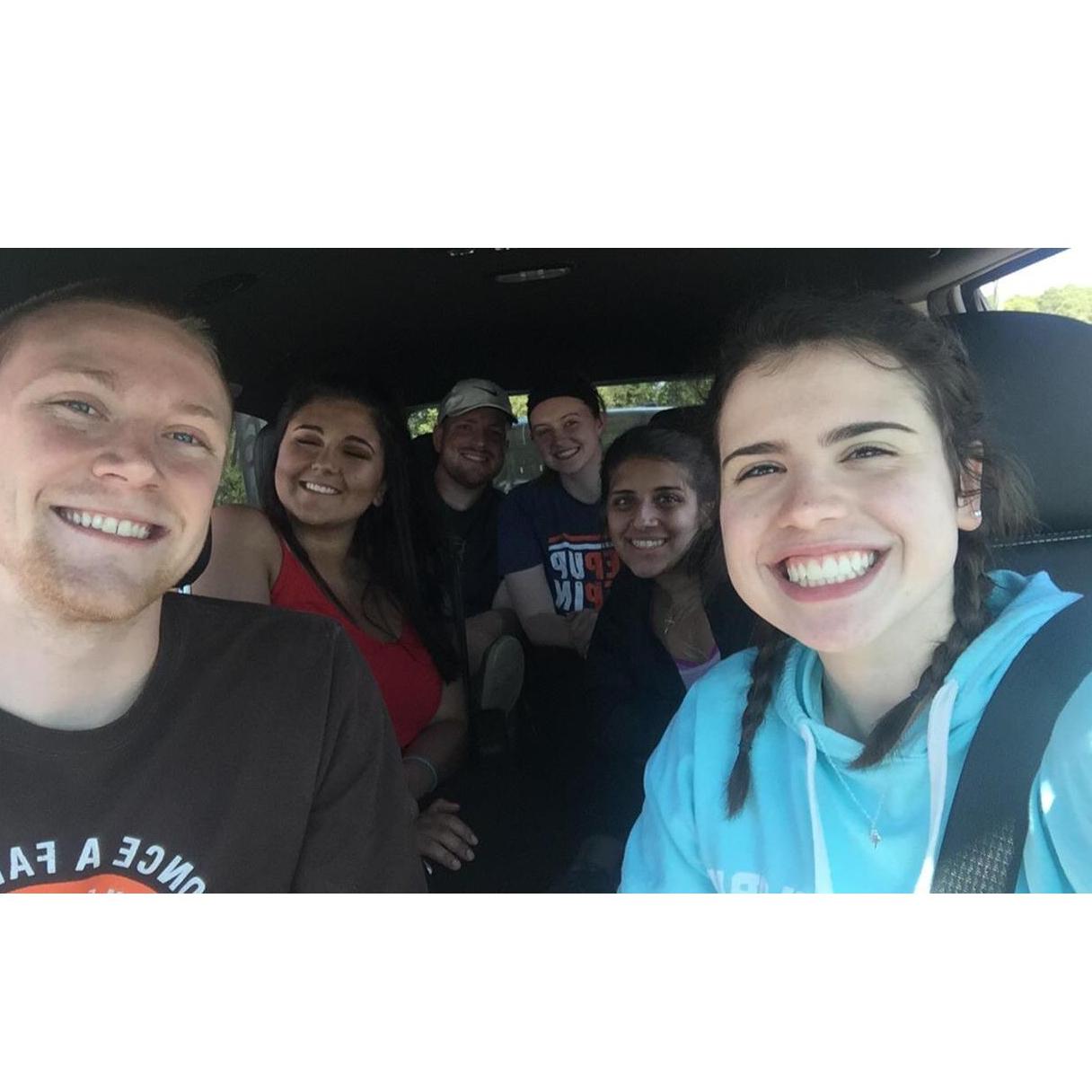 Our van for beach reach!