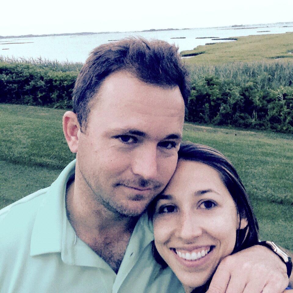 Golfing at Lighthouse Sound at the beach.