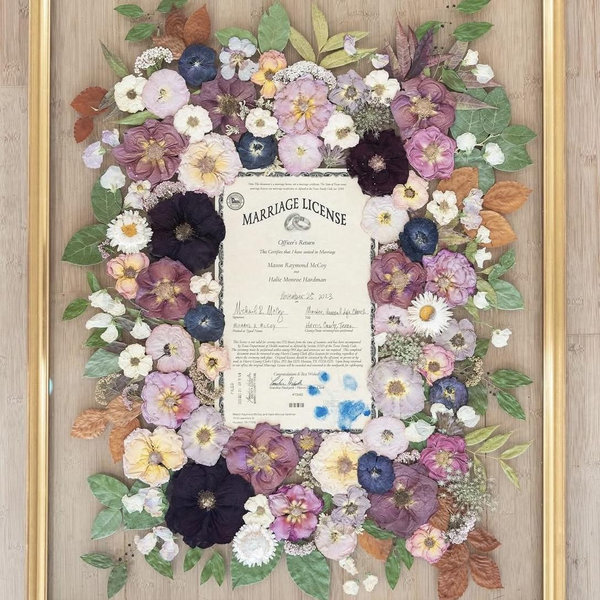 Floral Preservation Art