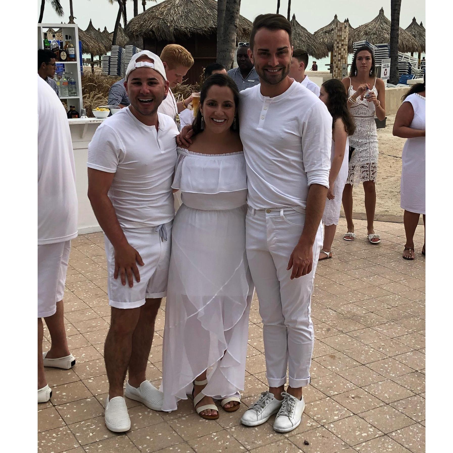 Celebrating Natalia in Aruba!