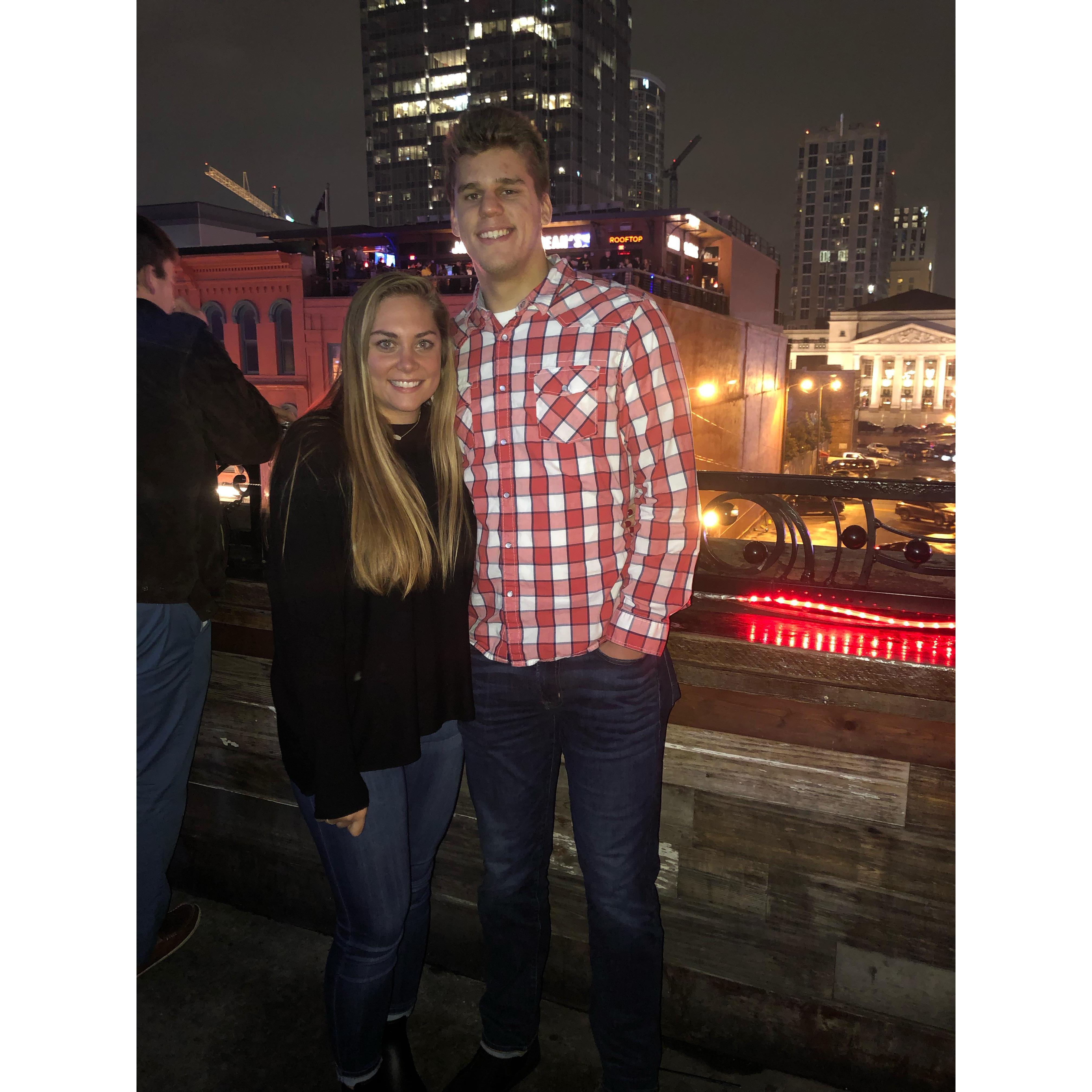 Cam's 21st birthday trip to Nashville