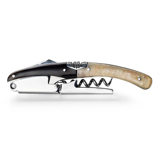 Legnoart Primitivo Sommelier Corkscrew with Buffalo And Ram Horn Handle