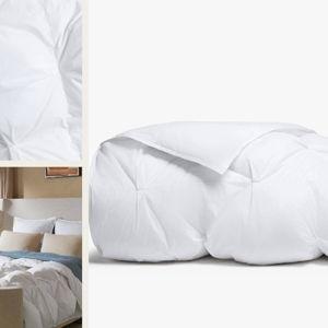 Organic Cotton Puff Comforter (White)