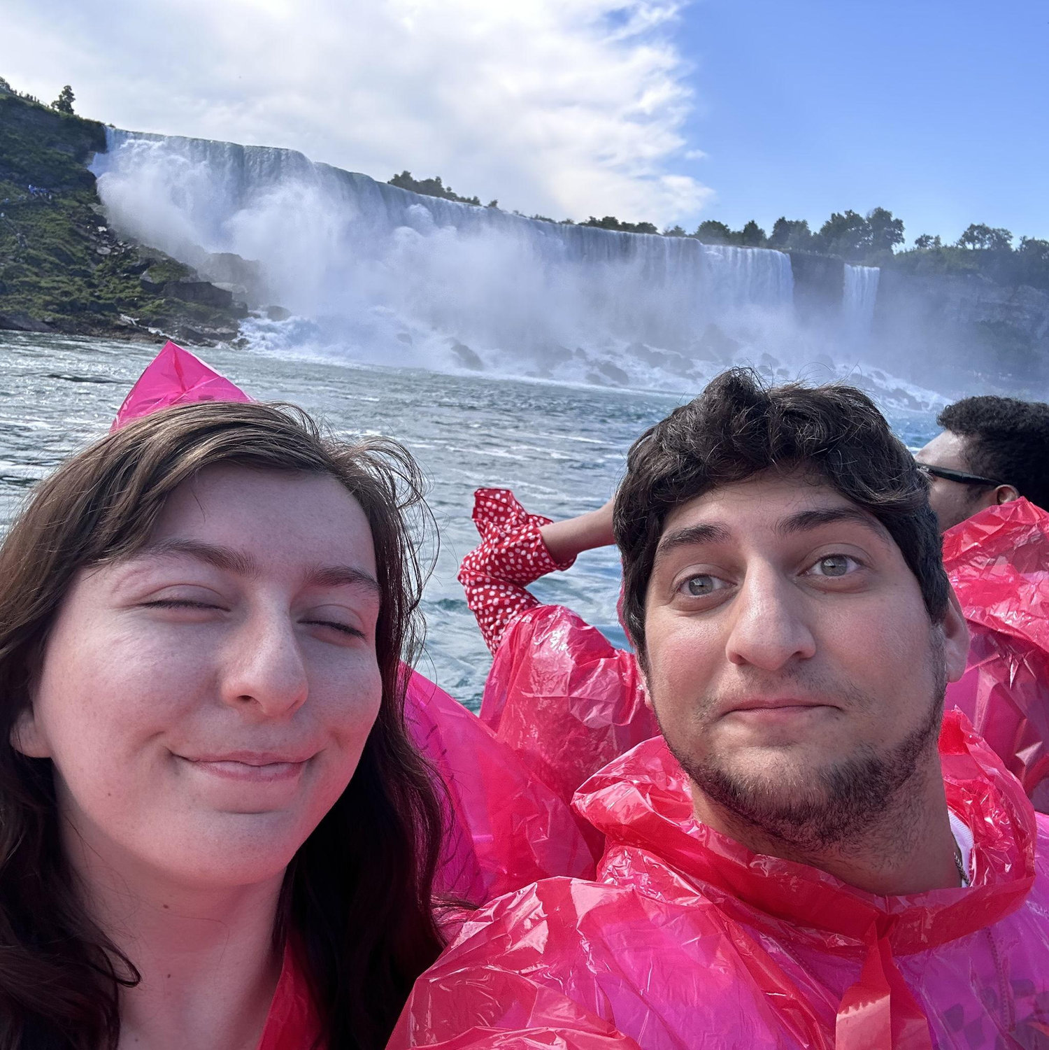 Our first trip together, Canada 2023... Ali couldn't see lol