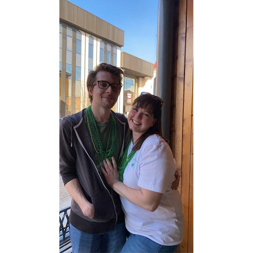 St. Patrick's day is a fun night out for us!