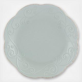 French Perle Dessert Plate, Set of 4