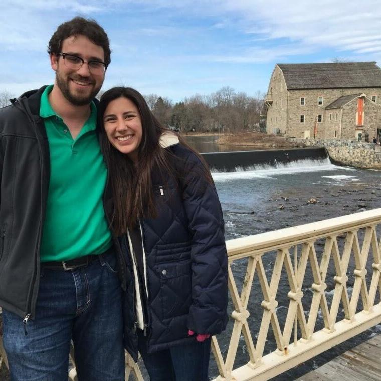 Kathryn's first time visiting the great state of New Jersey.