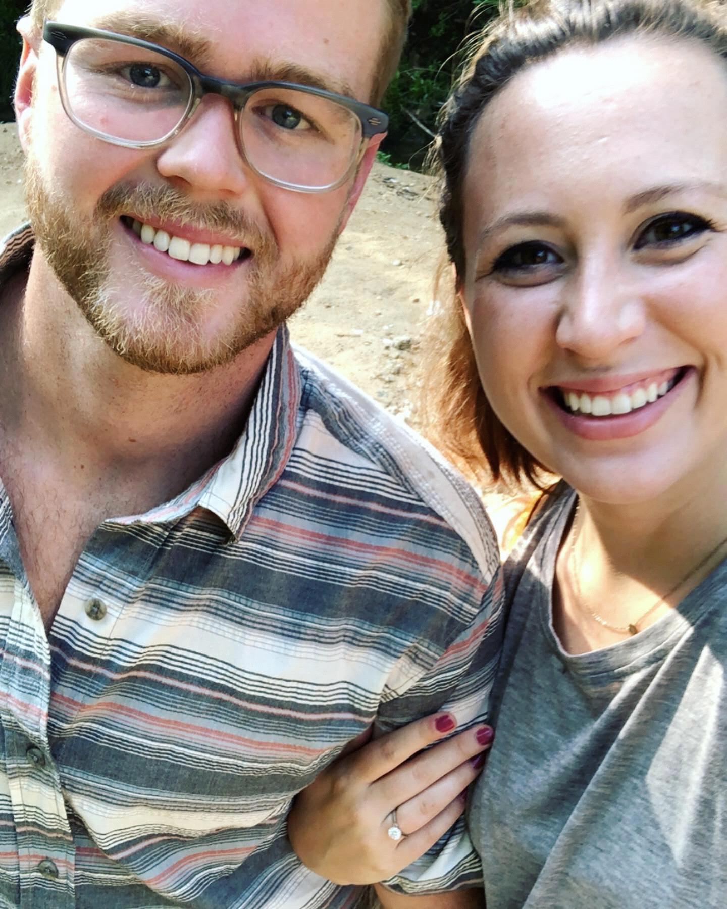 The day we got engaged!