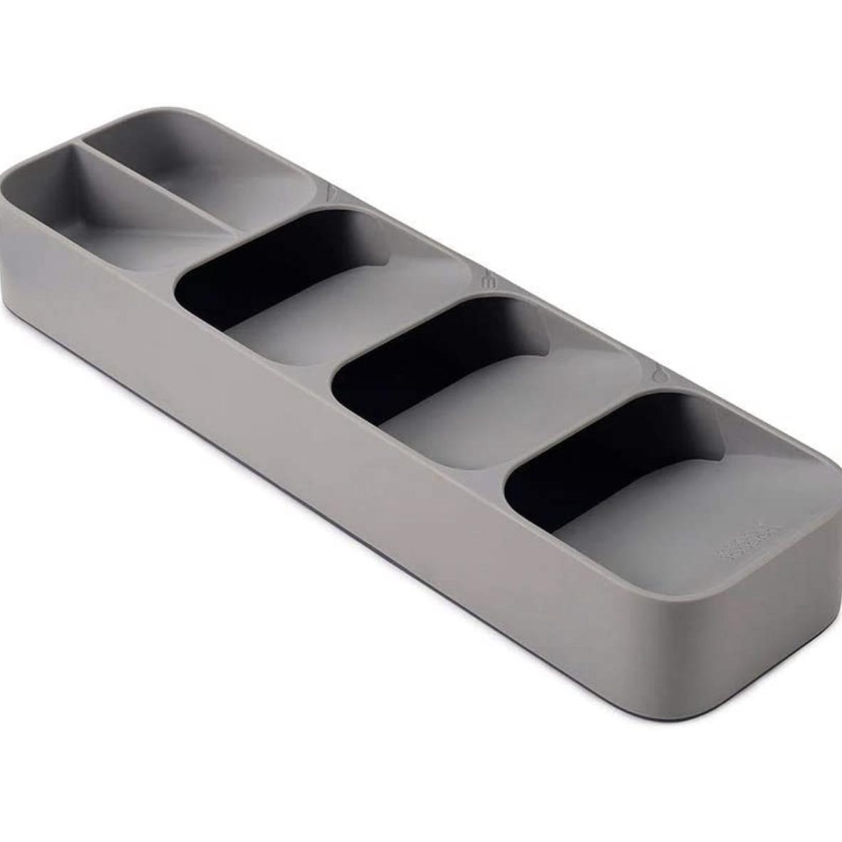 Joseph Joseph 85119 Kitchen Drawer Organizer Tray, Gray