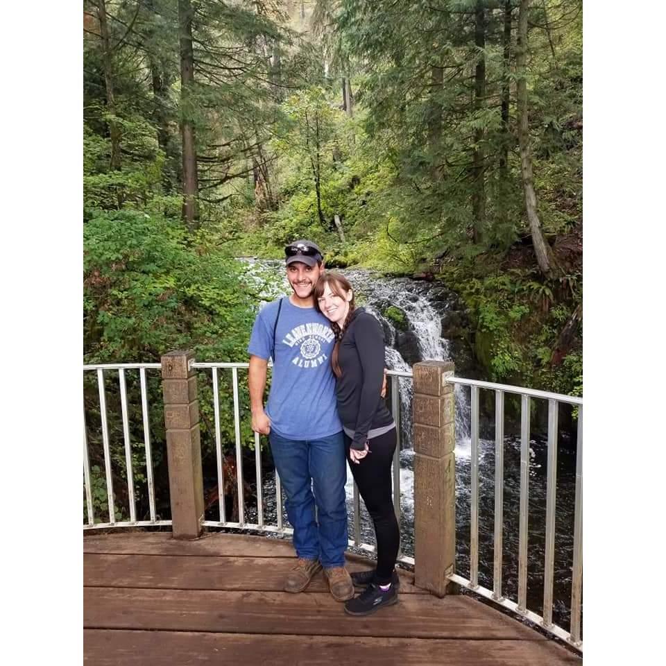 Top of Multnomah Falls, Oregon - 2019