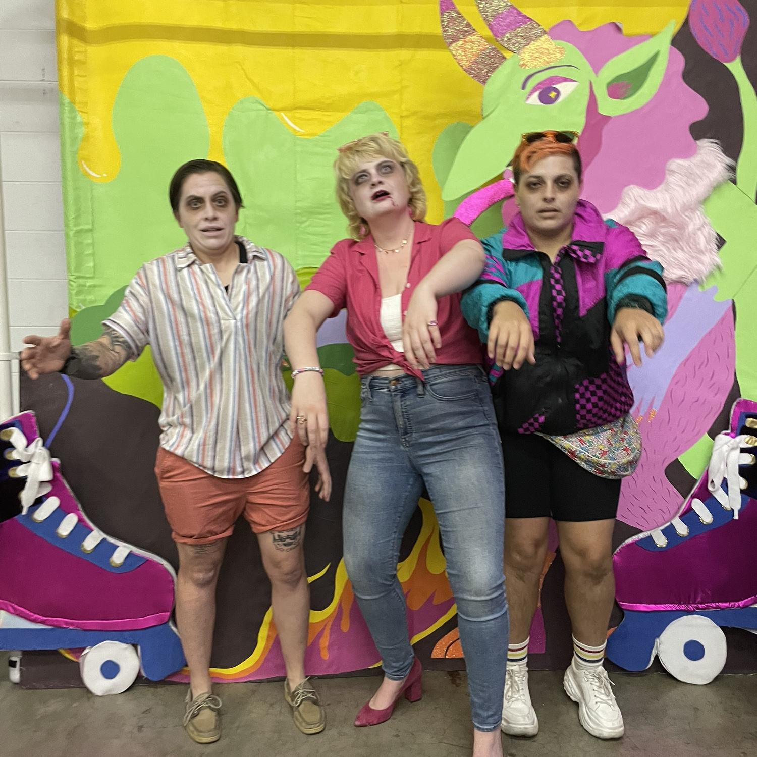 zombie Allen, Barbie, and Ken