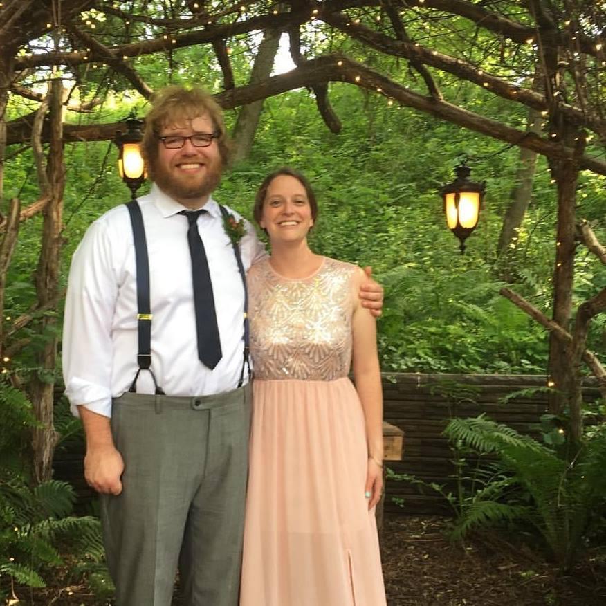 Celebrating our friends Scott and Nikki at their wedding - June 2017