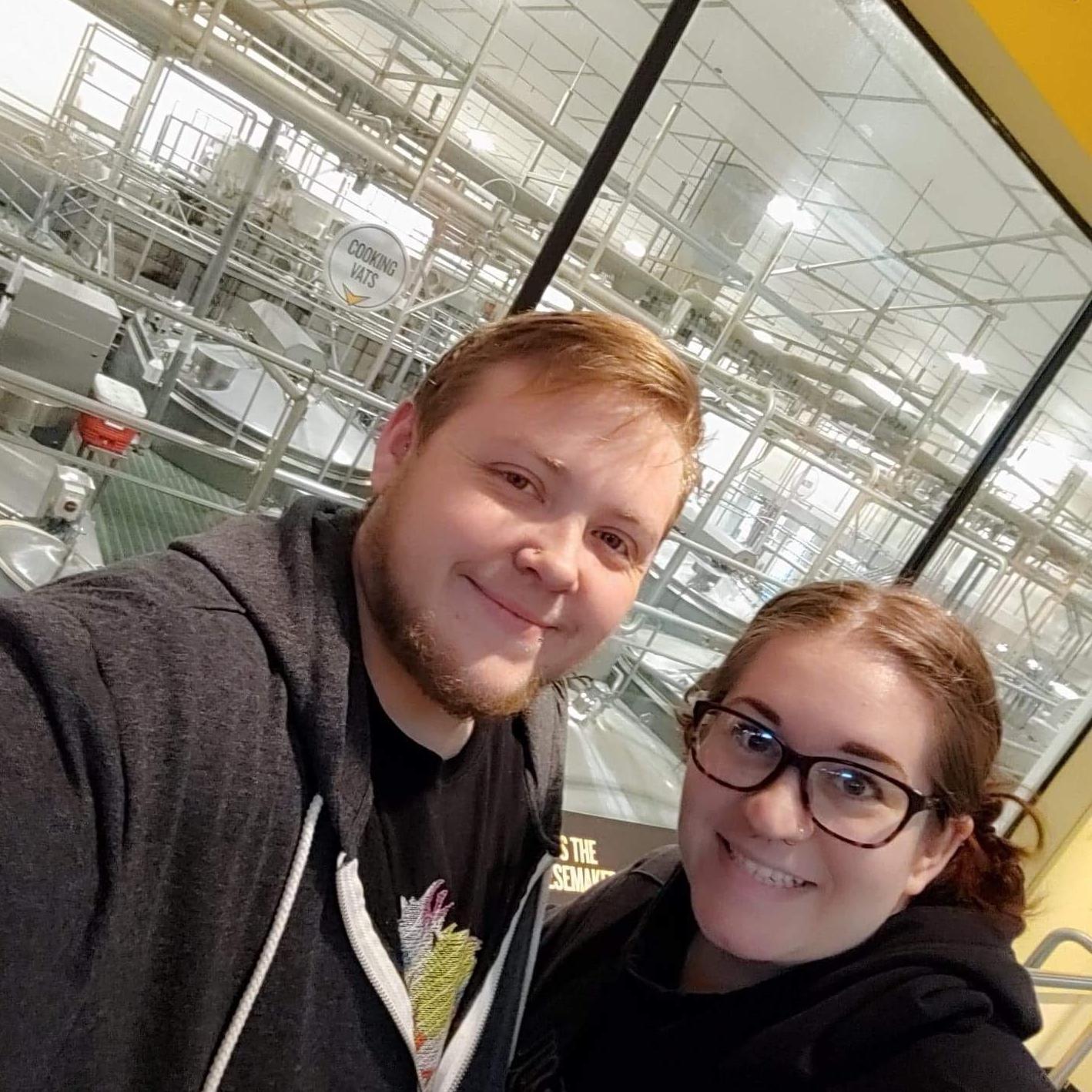 1 Month Anniversary Beach Trip - Tillamook Cheese Factory