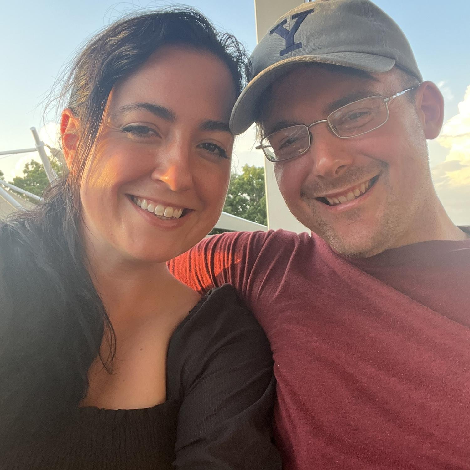Our first concert together! We went and saw Shania Twain.