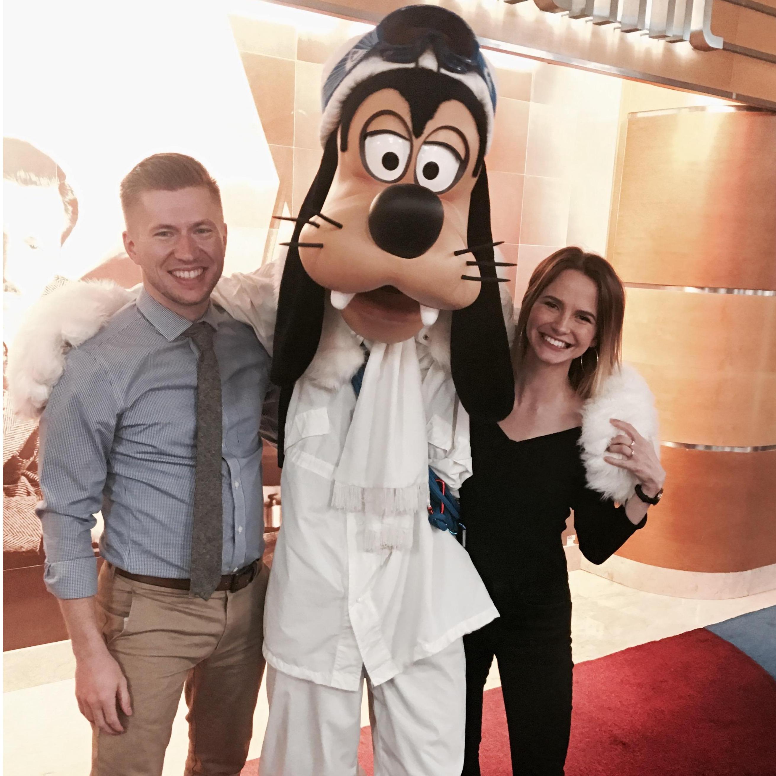 Goofy! Disney Wonder Cruise Line 2017