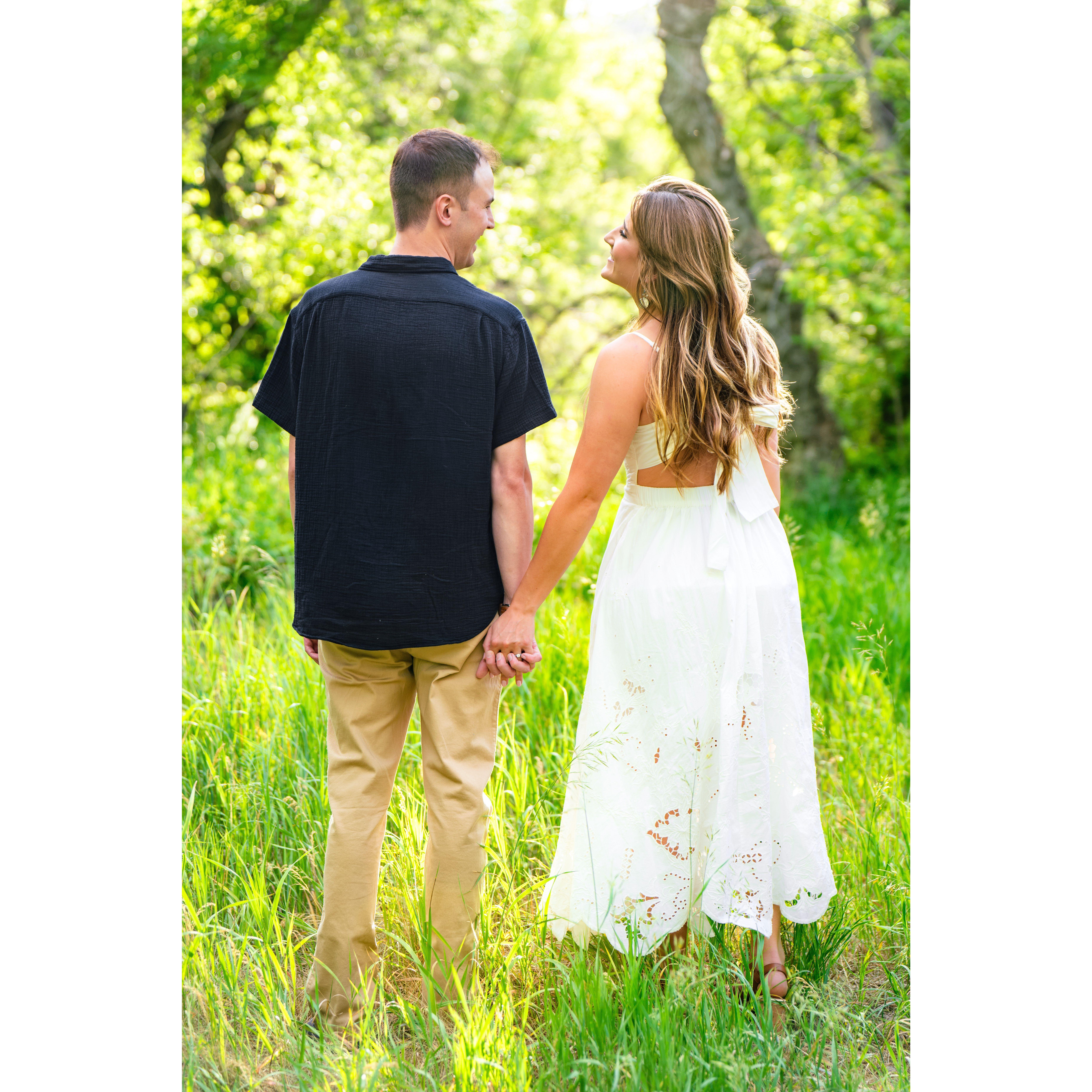 Engagement photoshoot with our amazing wedding photographers