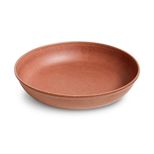 45oz Melamine and Bamboo Dinner Bowl Brown - Threshold™