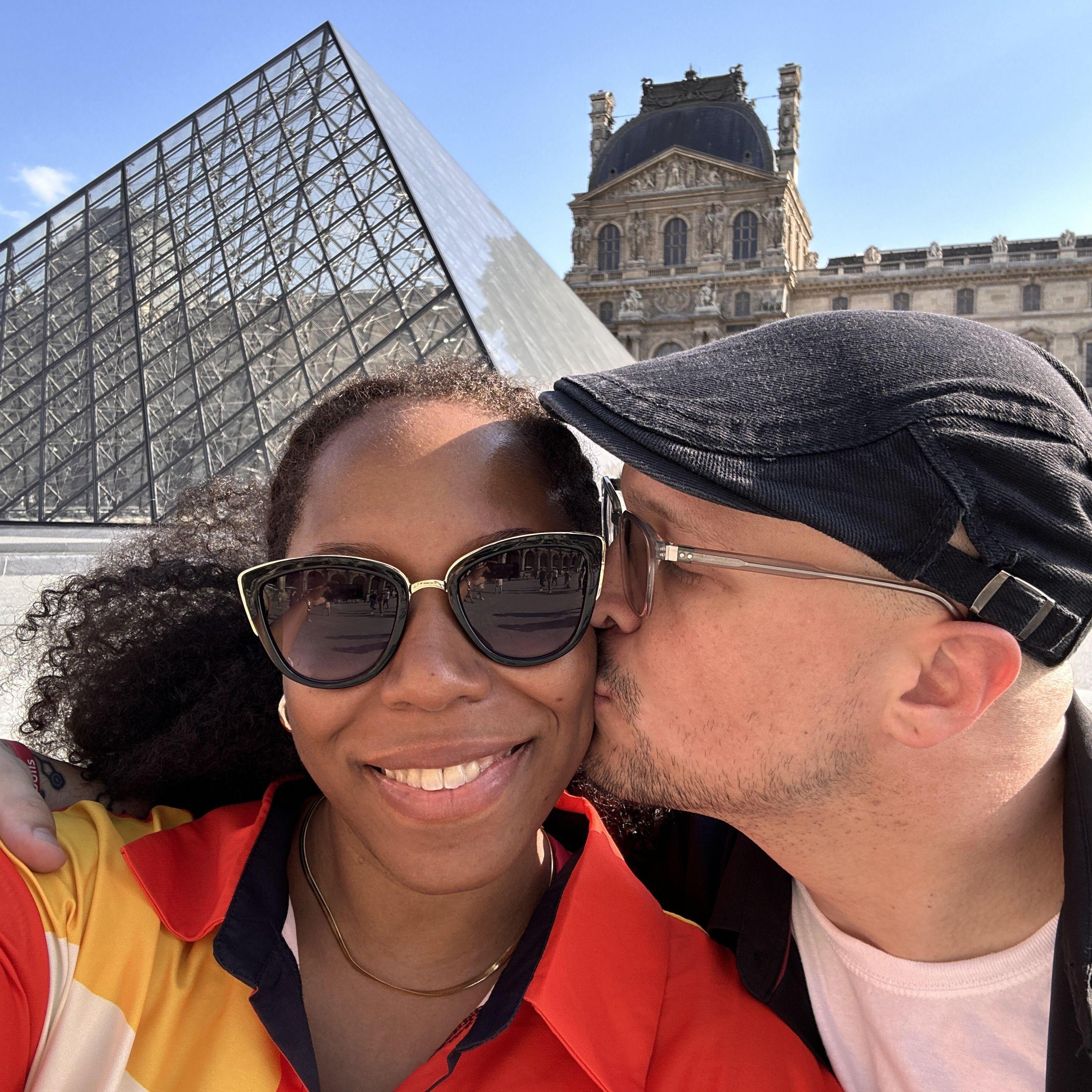 At the Louvre