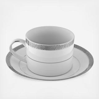 Luxor Can Cup & Saucer, Set of 6