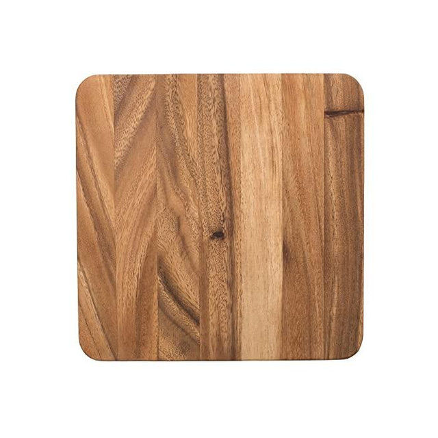 Ironwood Gourmet Square Cutting Board, Acacia Wood