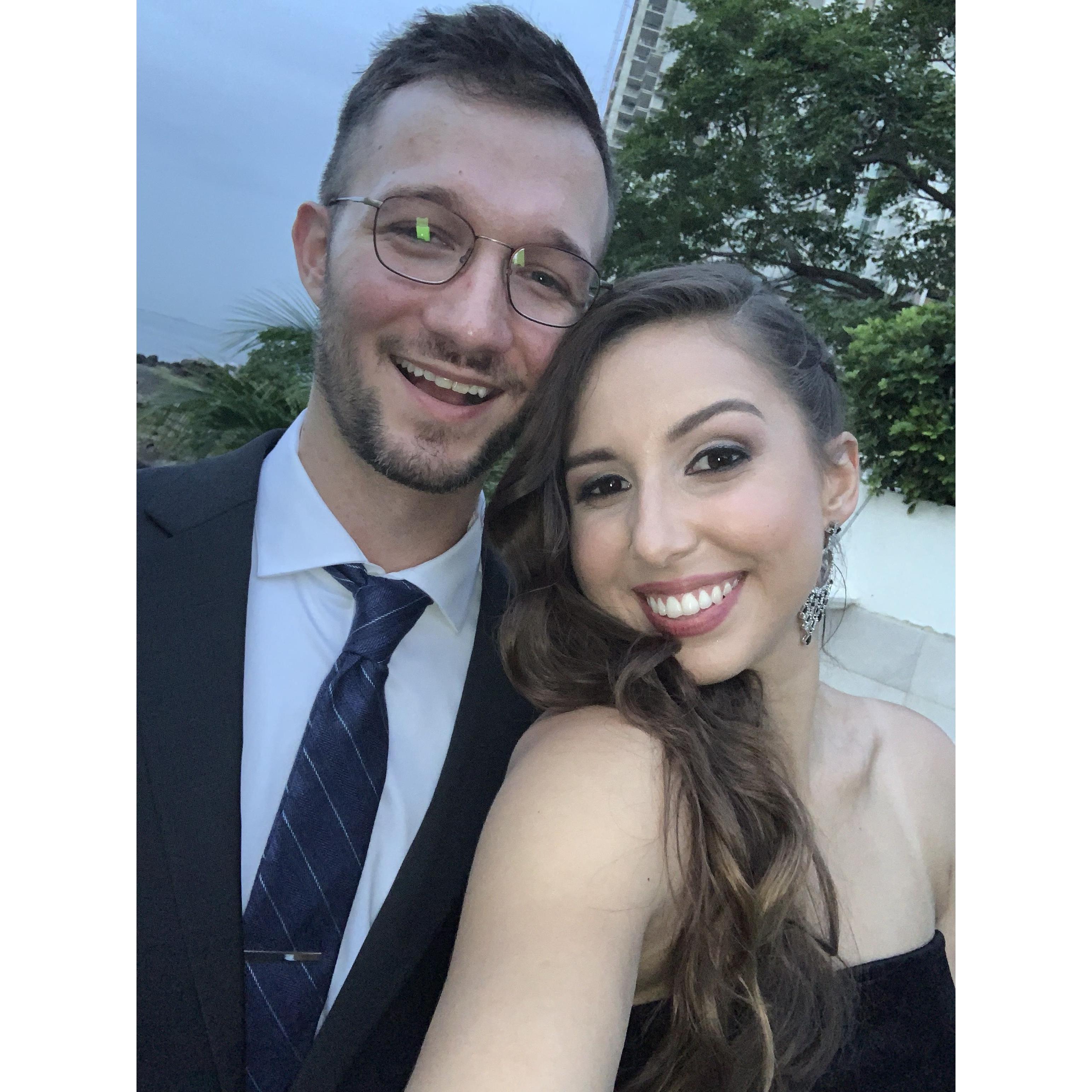 at Isabela's cousin's wedding in Panamá (June 2019)