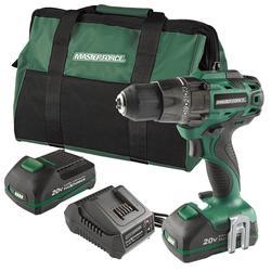 Masterforce® FlexPower® 20-Volt Lithium-Ion Cordless Brushless 1/2" Drill/Driver Kit at Menards®