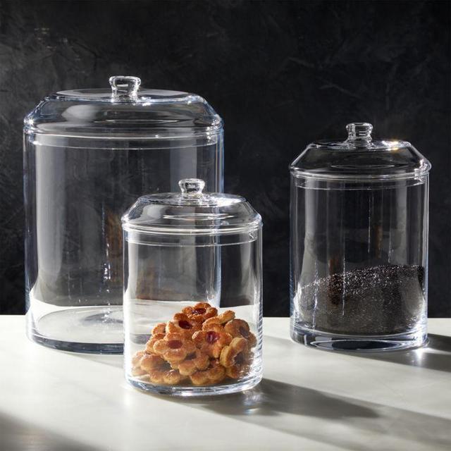 Small Snack Glass Canister
