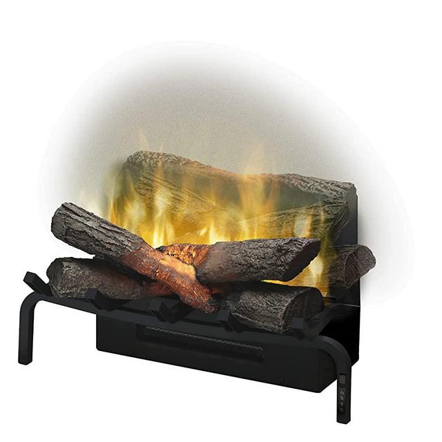 DIMPLEX Revillusion 20" Plug-In Electric Fireplace Log Set Model: RLG20), 120V, 1500W, 12.5 Amps Black